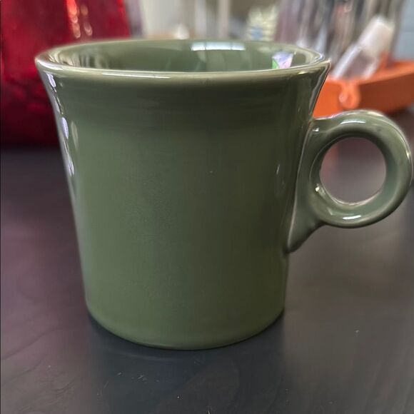 Like New Fiesta Sage Green Mug (Intro 2015) with Ring Handle - Picture 1 of 5